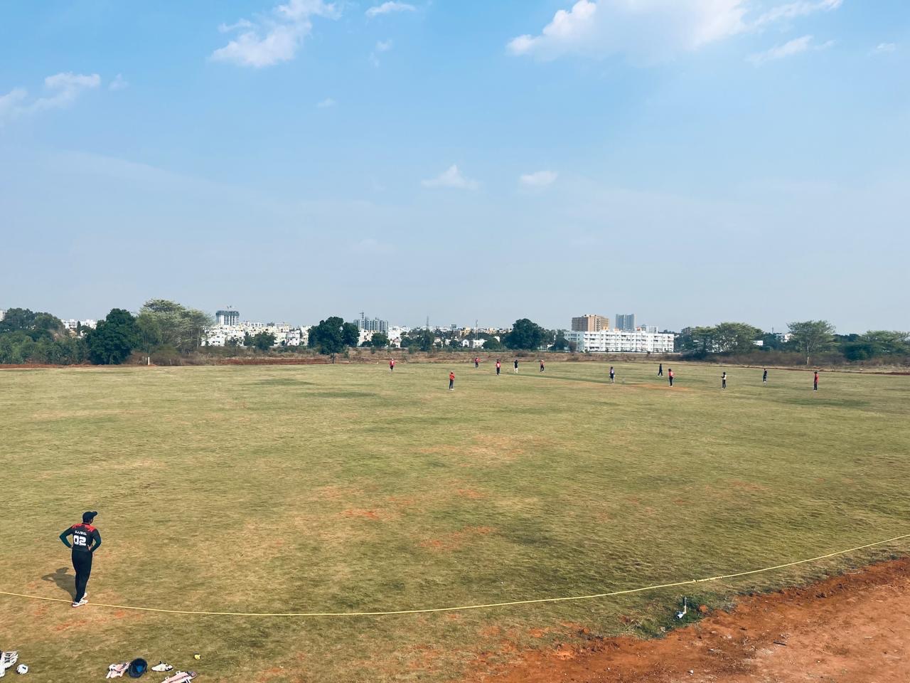 NCA Greenfield outfield